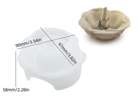 Molde silicona porta anillo 